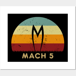 Mach 5 Posters and Art